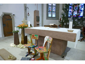 Aussendung der Sternsinger in Naumburg (© Karl-Franz Thiede)